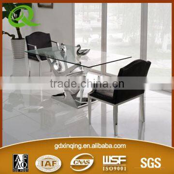 TH316 tempered glass top restaurant table alibaba restaurant table