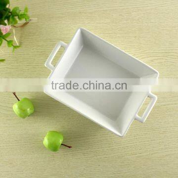China Factory Suppliers Custom Dinnerware Ceramic Food Serving Tray photo-4