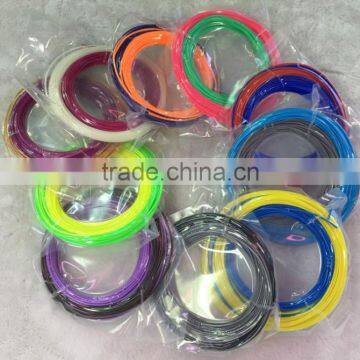 20 Colors 3D Printer Pen Filament 1.75MM ABS/FLA Filament For Whole Sale