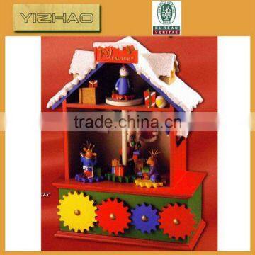 Wooden Painted Handmade Santa Crafts Supplier photo-2