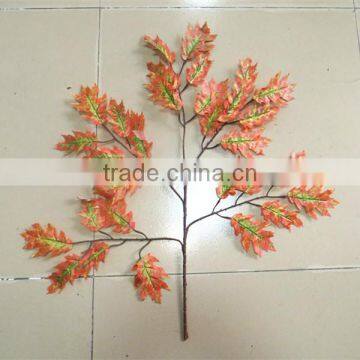 CHY070918 Wholesale Fake Oak Leaf/autumn Tree Leaf Decoration/artificial Tree Branches Oak Leaves photo-2