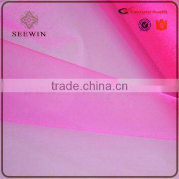 Rainbow Beautiful Christmas Silk Organza Fabric India for Flower Wrapping photo-2