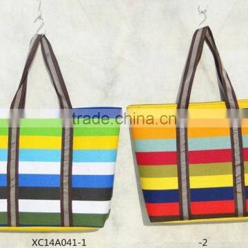 fashion canvas tote beach bag