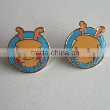 Soft enamel metal badge