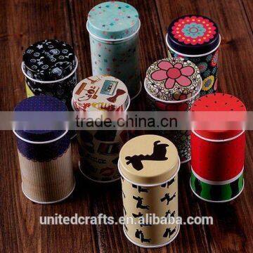 8Pcs Tin Tea Box Mini Coffee Box/ Toothpick Box/cute Storage Box/ Storage Case photo-2