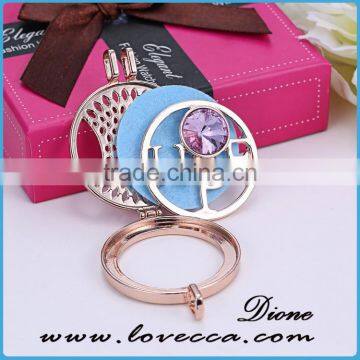 In Stock Hot Sale Fashion Diffuser Locket Perfume Locket Necklace
