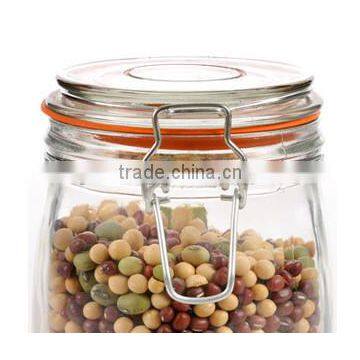 Locking Lid Glass Airtight Jar High Quality photo-2