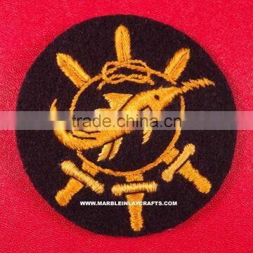 Zari Hand Embroidery Banner Patches