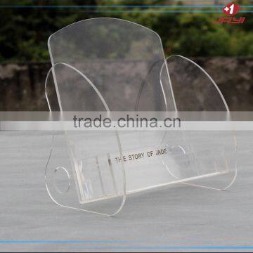 2017 China Supplier Wholesale Clear Acrylic File Holder Desktop Stationery Organiser photo-6