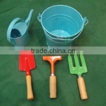 Children Gift Safe/Holiday Promotion/Small Bucket/Garden Metal Flower Pot_Mini Powder Coat Bucket