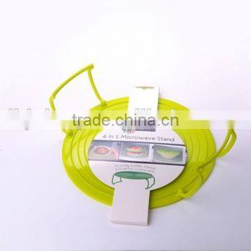 Useful Kitchenware Plastic Microwave Oven Bowl Stand,food Cooling Rack photo-5