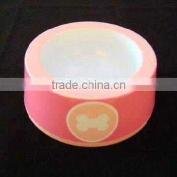 Melamine Pet bowl with Logo