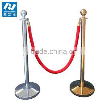 Crowd Control Equipment, Metal Rope Stanchion For Sale photo-3