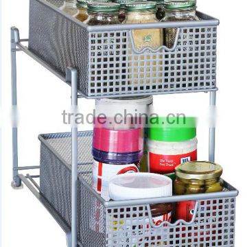 2017 Chrome Wire Kitchen Storage Rack Soy sauce rack