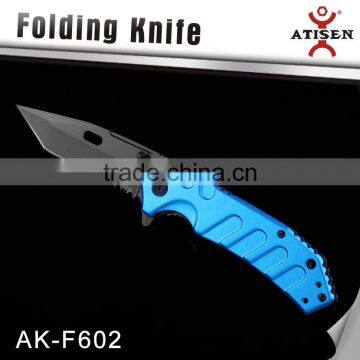 Top Quality Aluminum Handle Folding Hunting knife Outdoor Tactical Hand Tools