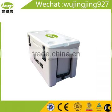 Rotational molding PE Portable Plastic Inner Box Ice Refrigerated Cooler box fishing camping cooler box