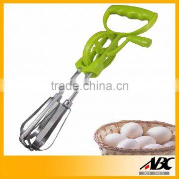 Good Quality Easy Clean Plastic Handle Portable Egg Beater photo-3