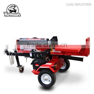 (HS-LS-50TD) with CE Cetification Kohler (USA), Koop (China) engine hydraulic veitical diesel power wood splitter 50T