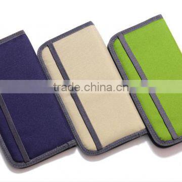 600D Polyester Credit Wallet Holder