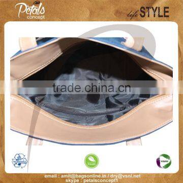 12 oz Dyed Canvas Tote Bag With Eva Padding & Inside Polyester Lining With PU Handle & Bottom With Top Zip Closure photo-5