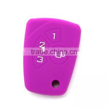 Custom Silicone Car Key Protector for Chevrolet Car Key Cover photo-5