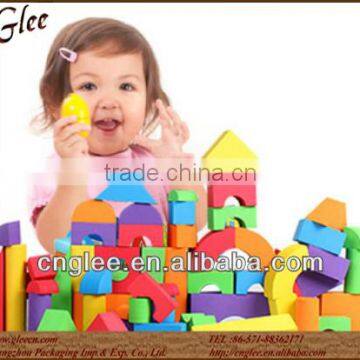High quality educational building block eva toys for child