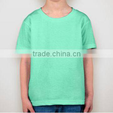 LOW MOQ Wholesale Blank T-shirts Print Your Logo Custom T-shirts Kid T-shirt For School Camping Team Wear Alibaba Express