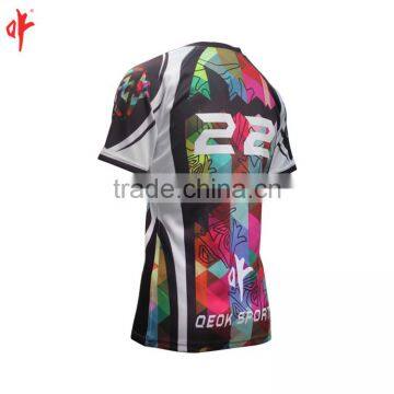 Sublimation Team Rugby Shirt,Custom Logo/Number/Name, photo-4