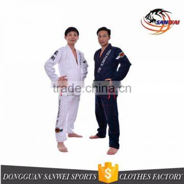 New Design Judo Uniform White/black/blue Bjj gi With Good Quality Jiu Jitsu Gi photo-6