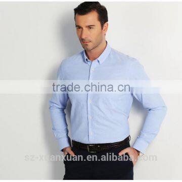 SZXX Hot Wholesale Classic Mens Wrinkle Free Long Sleeve Shirts