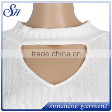 2017White Tank Top Manufacturer Wholesale 60%cotton 35%polyester 5%spandex photo-6