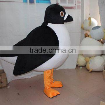 Polyfoam Mould Adult Wear Unisex Black and White Pigeon Mascot Costume photo-2