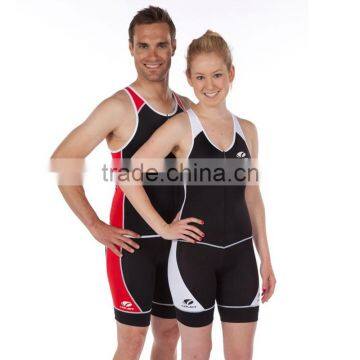 Mens Triathlon Suit for Swimming Biking Running Padded Cyling Suits photo-6