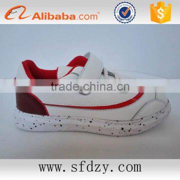 PU leather fashion casual shoes for kids 2016 children walking sports shoes