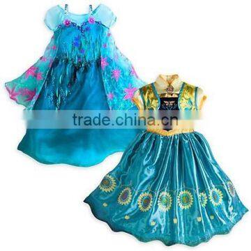 frozen elsa dress cosplay costume in frozen