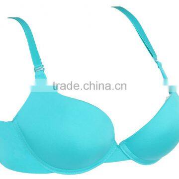 HSZ-58039 2016 New Design Cheap China Wholesale Women Underwear Sexy Hot Push Up Bra Mature Plus Size Lingerie photo-4