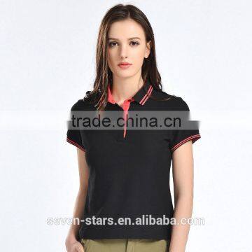 Fancy Design Lapel Short Sleeve T-shirt for Summer photo-6