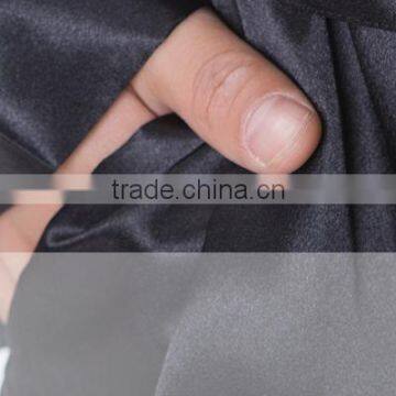 Wholesale Hot Sexy Fashion Black Satin Men Bath Robe photo-4