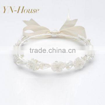 Beautiful Princess Style Headpiece With Flower photo-2