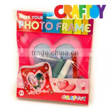 OEM Do it Your Self Digital Photo Frame Felt Photo Frame Heart photo-2