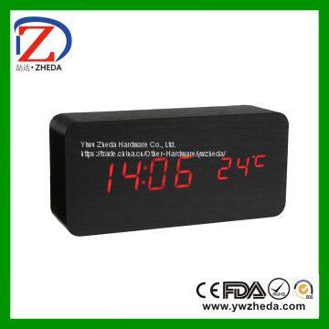 Wooden Luxury Table New Led Alarm Clock photo-2