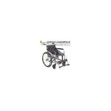 Portable folding wheelchair