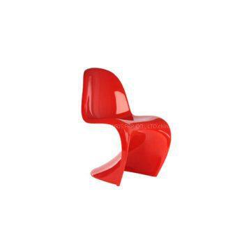 FRP GRP hotel red leisure chair