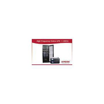 Rack Mount 1 - 10 KVA Pure High Frequency online UPS with voltage adjustment 220 230 240 V