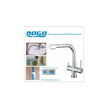 European faucet 3 way stainless steel water purifier faucet