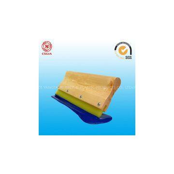 PU Polyurethane Flat Bevel Screen Printing Squeegee Scraper photo-3