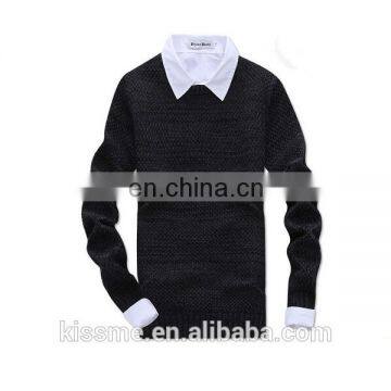 High Fashion Long Sleeve Knitwear in Men's Sweater photo-5