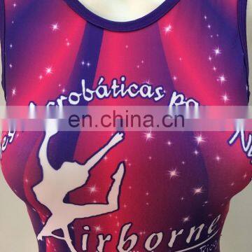 Free Custom Design Girls Dance Wear Team Uniforms Kids Ballet Leotards photo-4