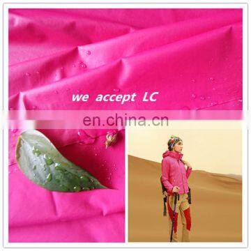 breathable waterproof windproof sprotwear fabric