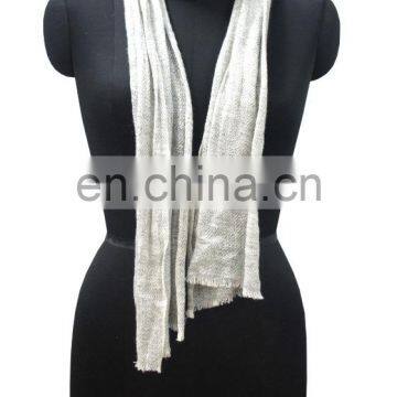 Fashion Women Scarfs Plain Dyed Colourful Woolen Yarn Pure Large Scarves photo-2